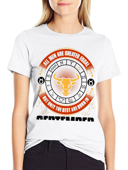 Taurus Zodiac Tee - All Men Are Created Equal