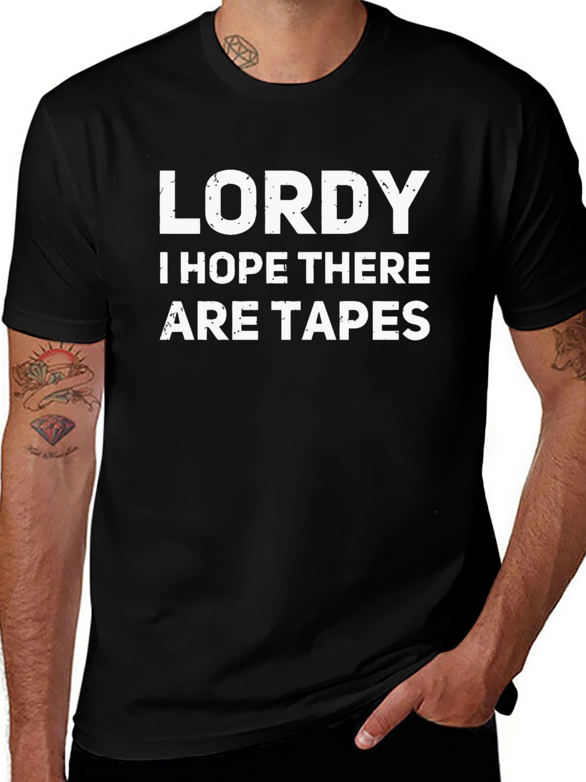Lordy I Hope There Are Tapes Graphic Tee