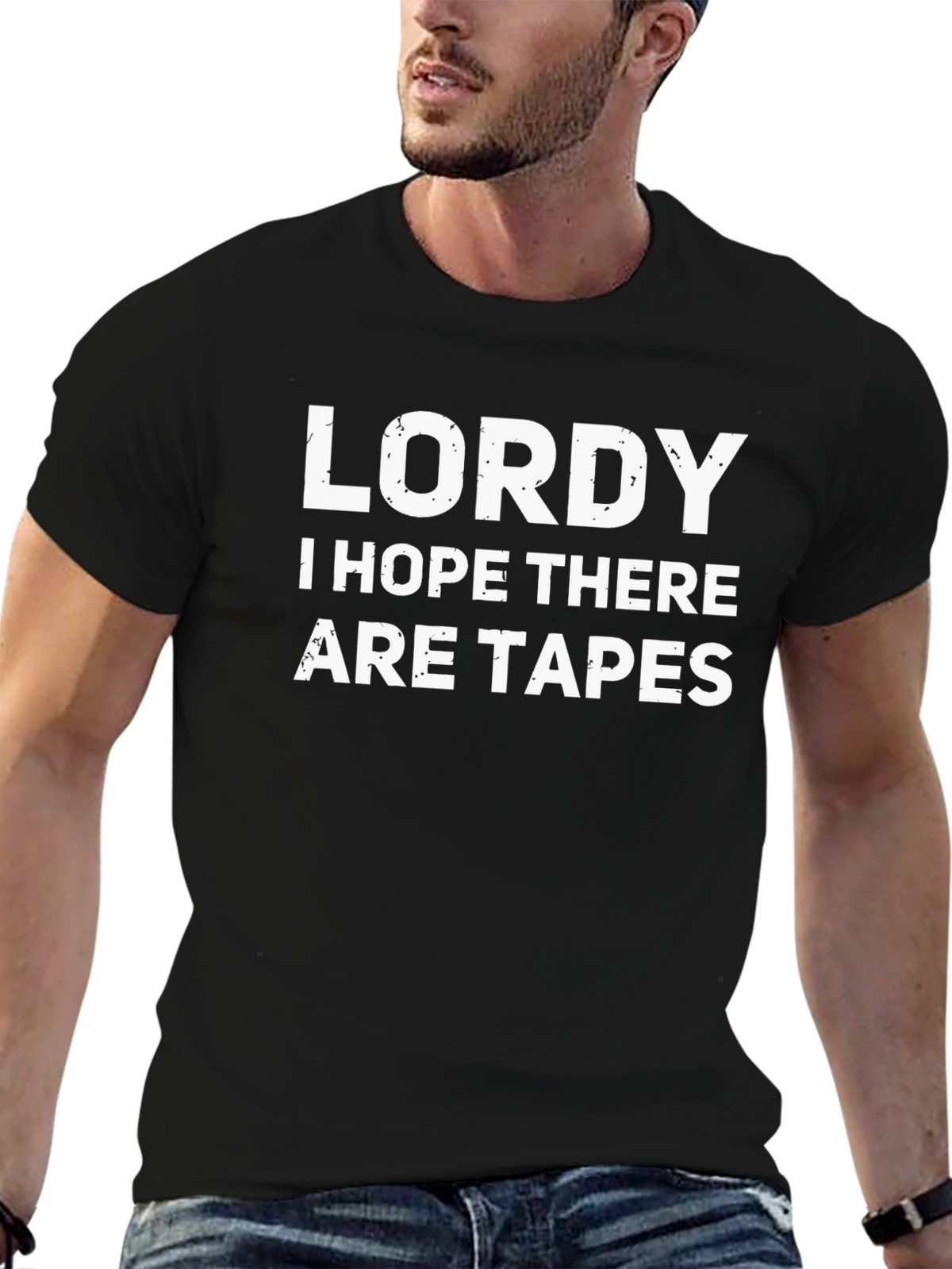 Lordy I Hope There Are Tapes Graphic Tee