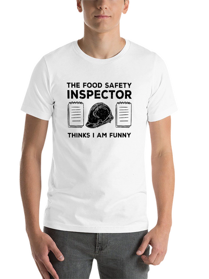 Funny Food Safety Inspector T-Shirt