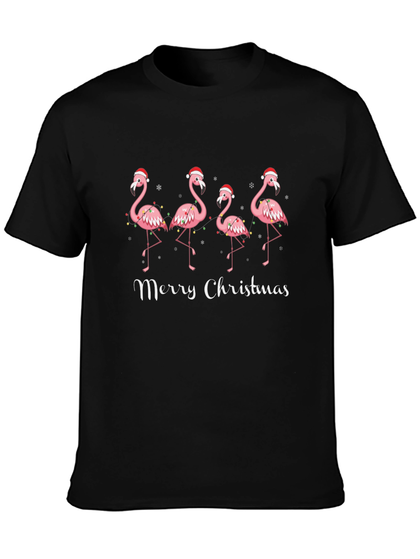 Flamingo Christmas T-Shirt