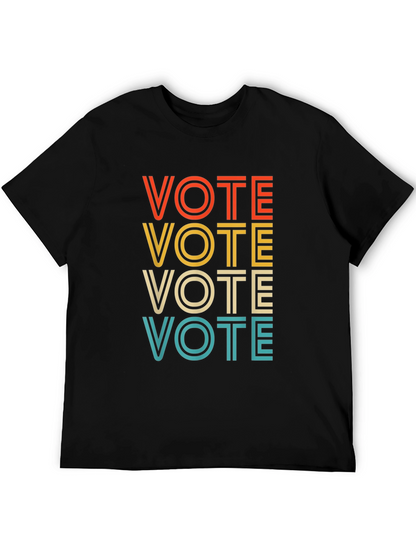 Retro Vote Graphic T-Shirt - Election Reminder Tee