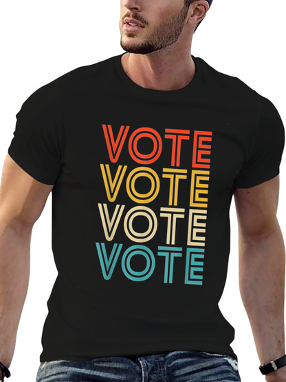 Retro Vote Graphic T-Shirt - Election Reminder Tee