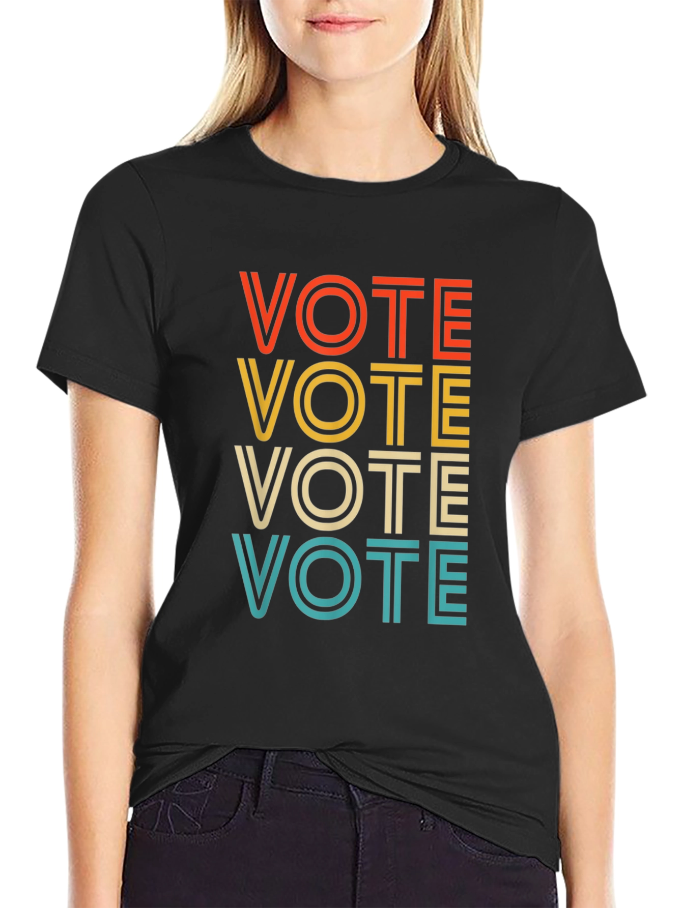 Retro Vote Graphic T-Shirt - Election Reminder Tee