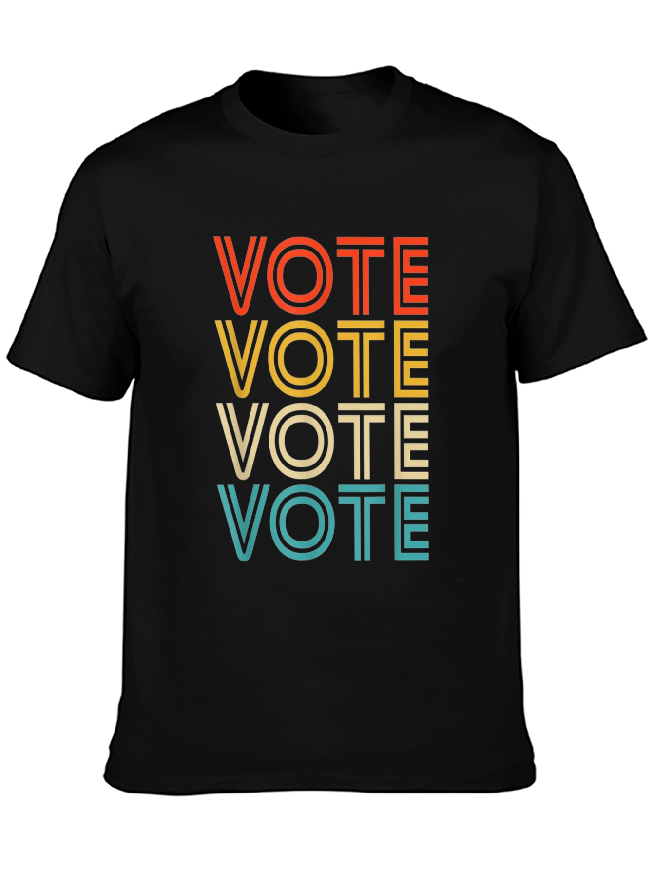 Retro Vote Graphic T-Shirt - Election Reminder Tee