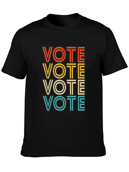 Retro Vote Graphic T-Shirt - Election Reminder Tee