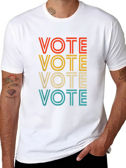 Retro Vote Graphic T-Shirt - Election Reminder Tee