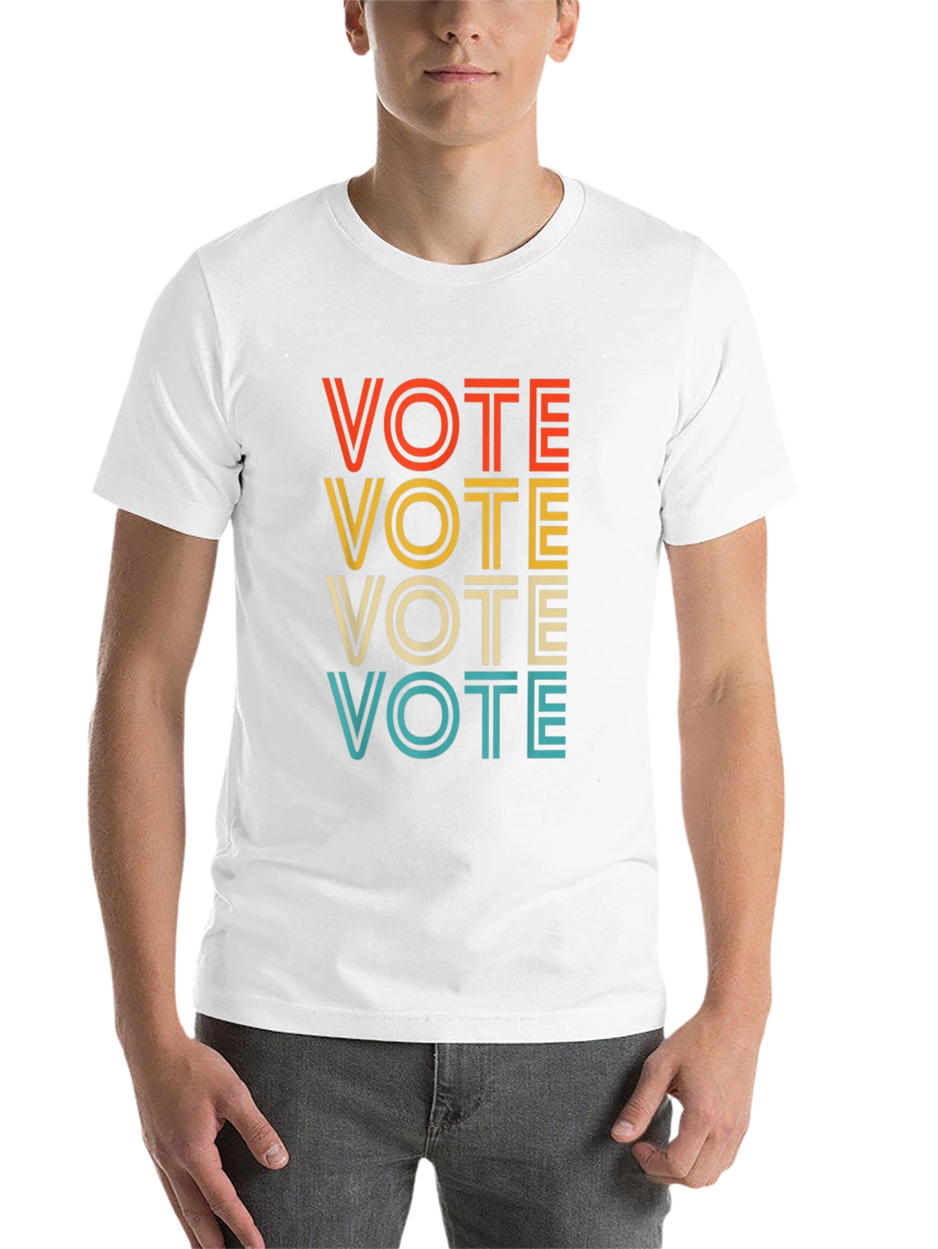 Retro Vote Graphic T-Shirt - Election Reminder Tee