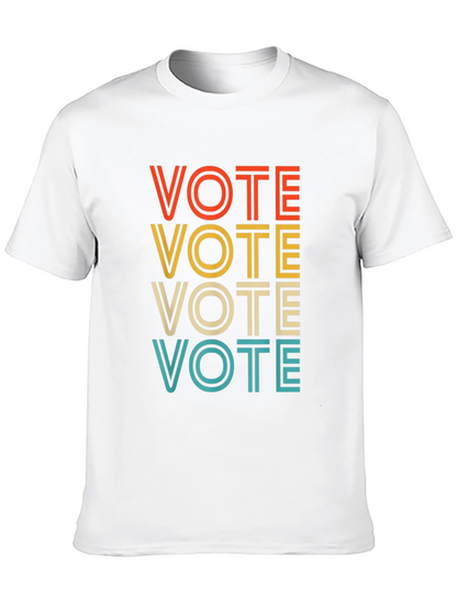 Retro Vote Graphic T-Shirt - Election Reminder Tee