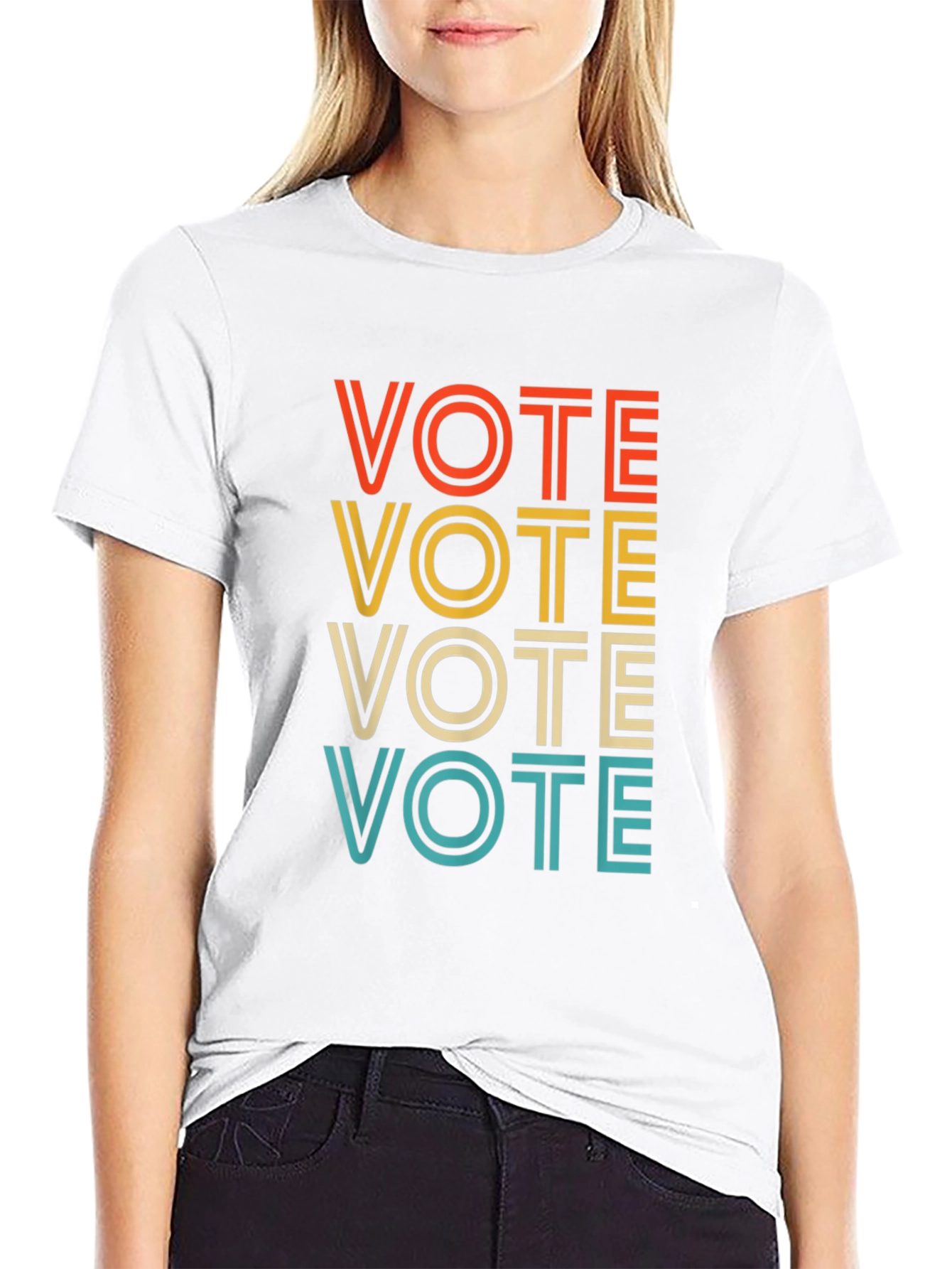 Retro Vote Graphic T-Shirt - Election Reminder Tee