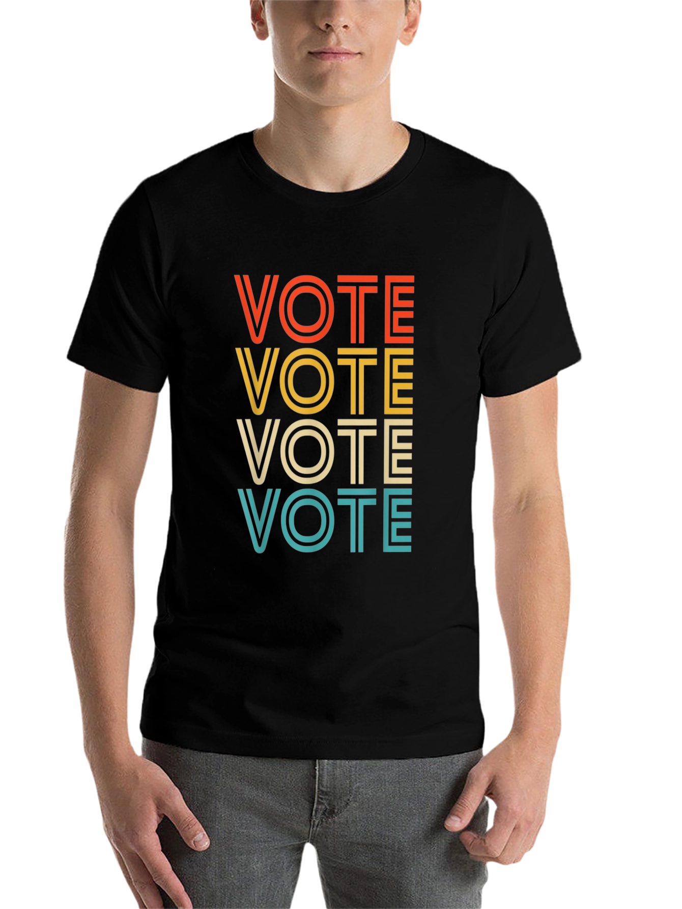 Retro Vote Graphic T-Shirt - Election Reminder Tee