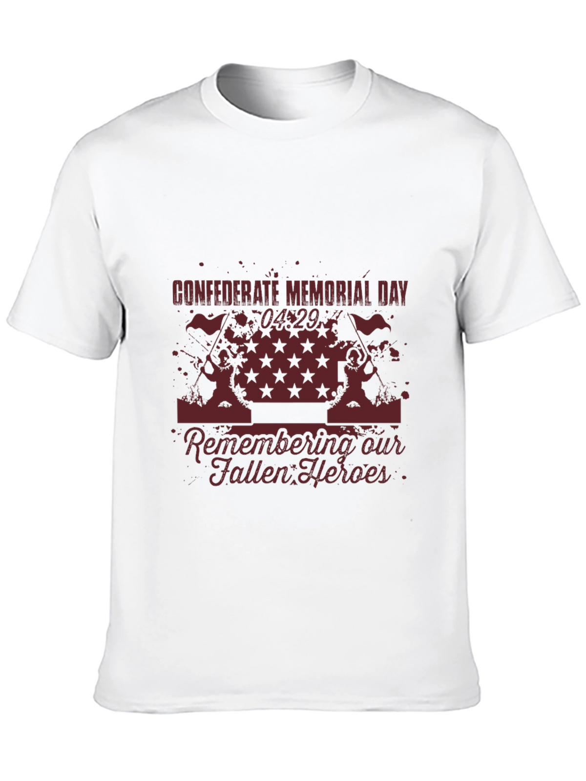 Confederate Memorial Day Graphic T-Shirt