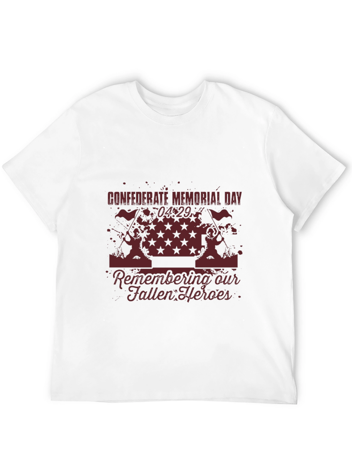 Confederate Memorial Day Graphic T-Shirt