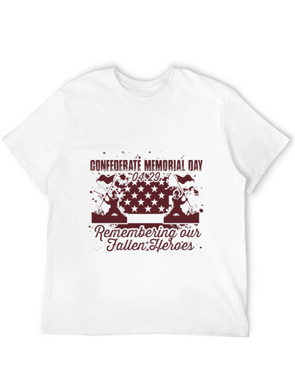 Confederate Memorial Day Graphic T-Shirt