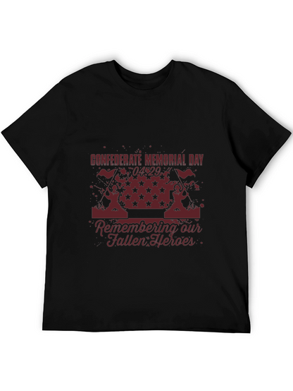 Confederate Memorial Day Graphic T-Shirt