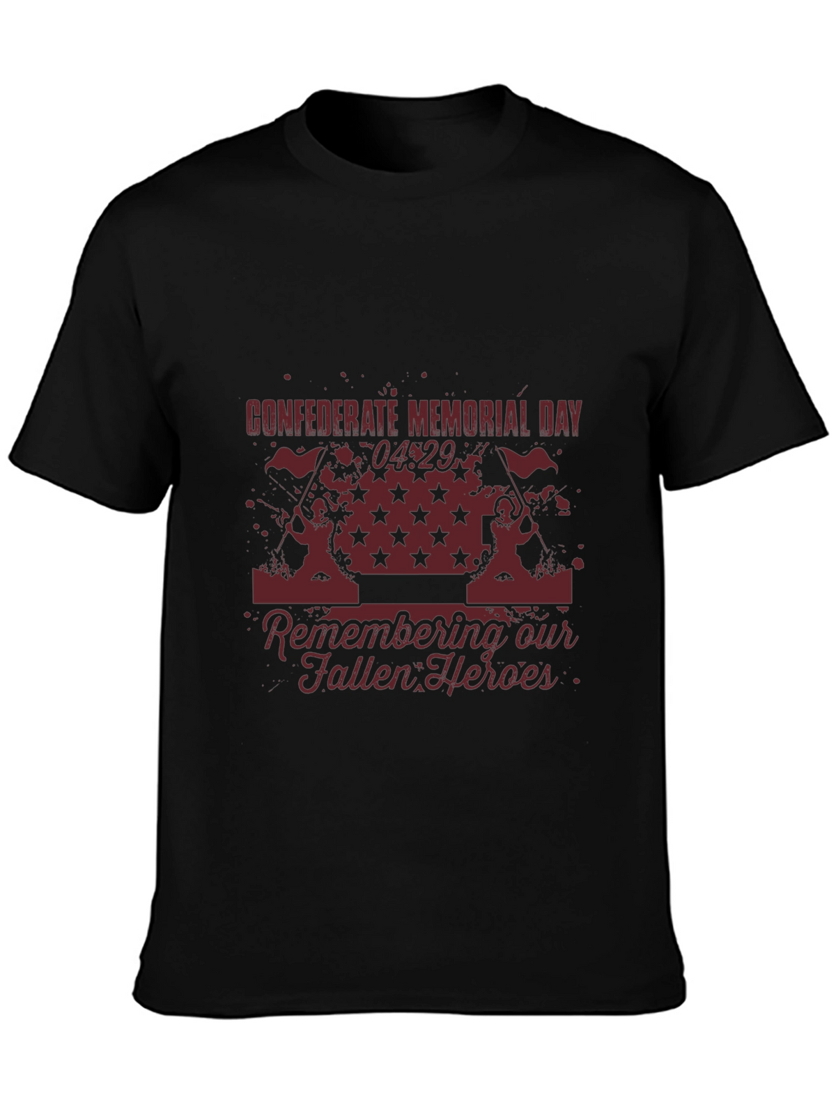Confederate Memorial Day Graphic T-Shirt