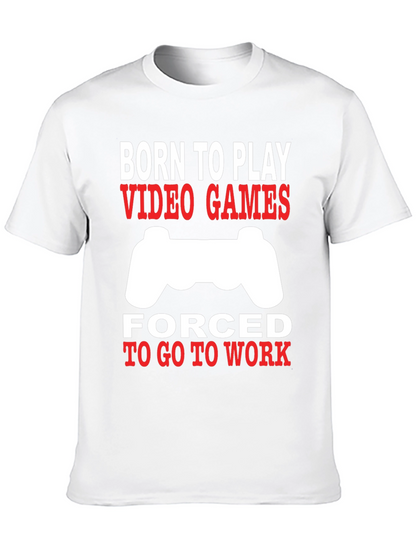 Born to Play Video Games Graphic Tee