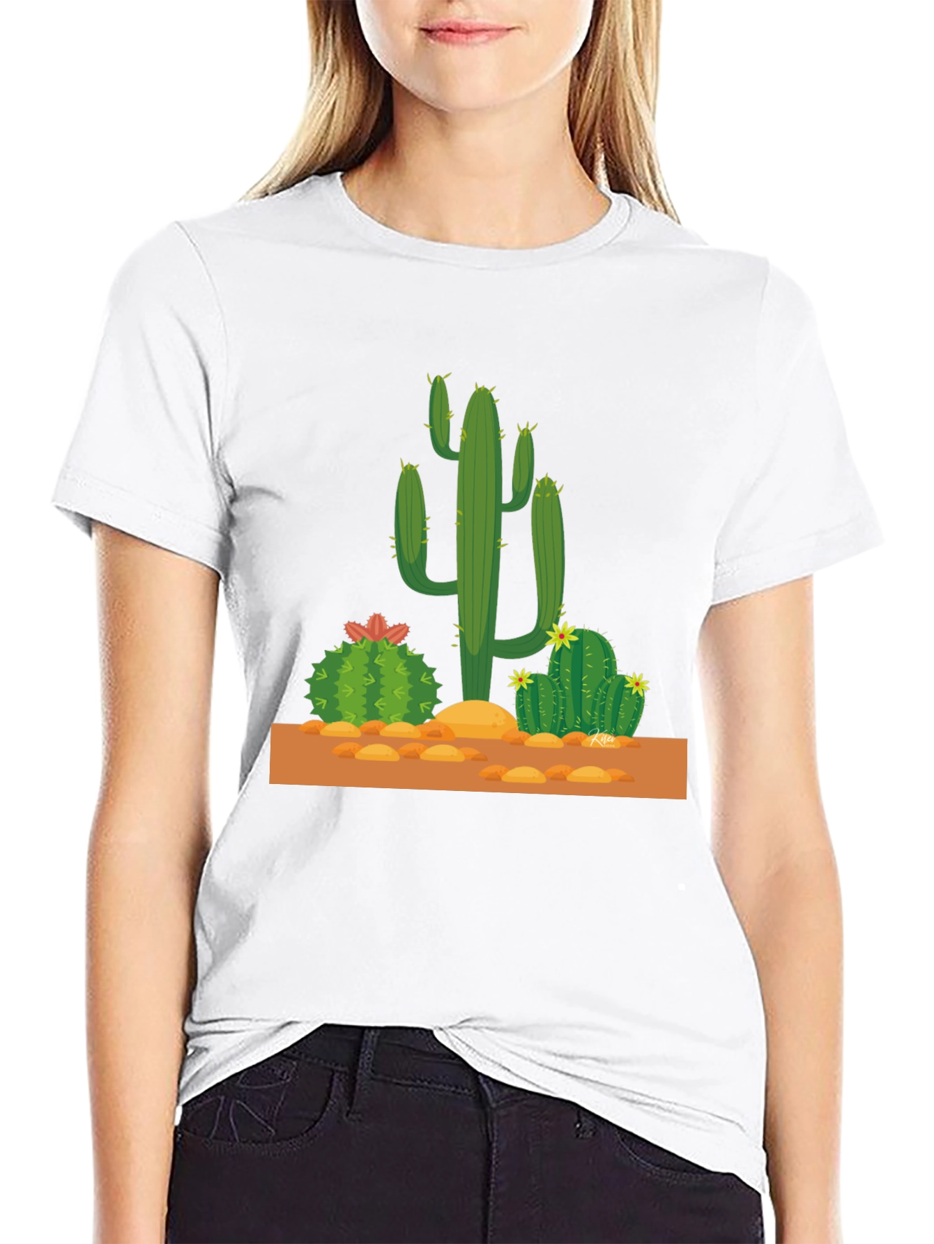 Cactus Graphic Tee - Desert Style
