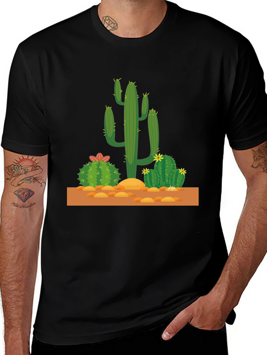 Cactus Graphic Tee - Desert Style