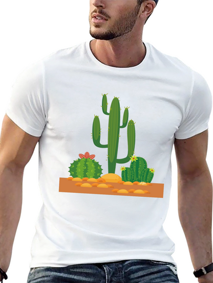 Cactus Graphic Tee - Desert Style