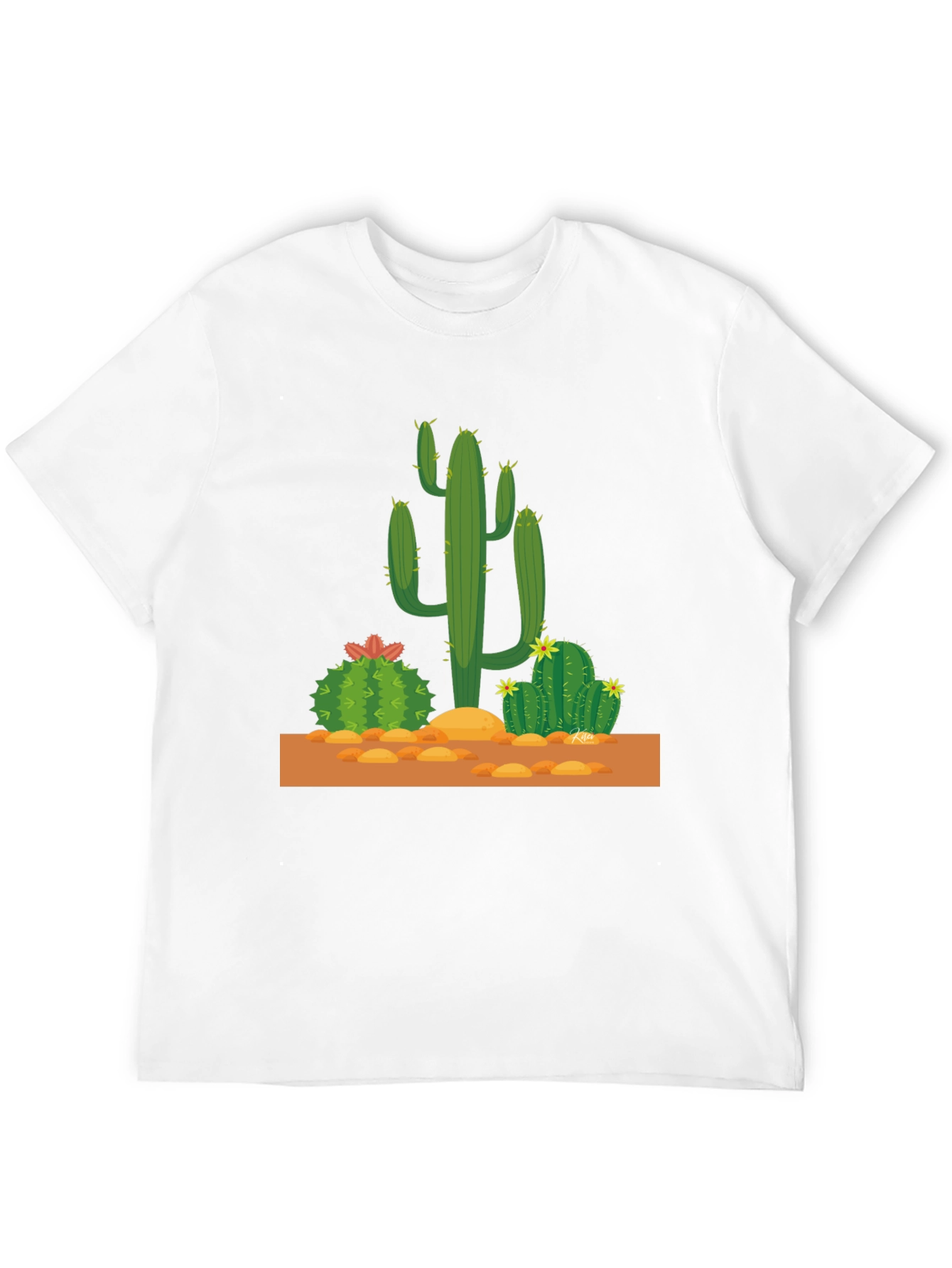 Cactus Graphic Tee - Desert Style