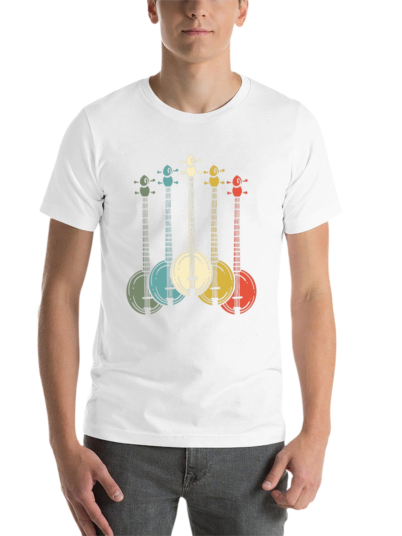 Retro Banjo Music T-Shirt