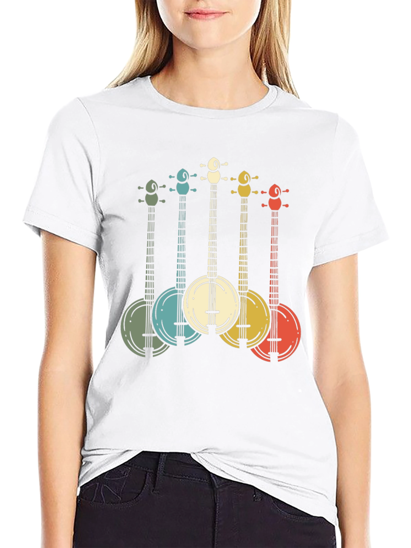 Retro Banjo Music T-Shirt