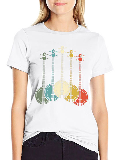 Retro Banjo Music T-Shirt
