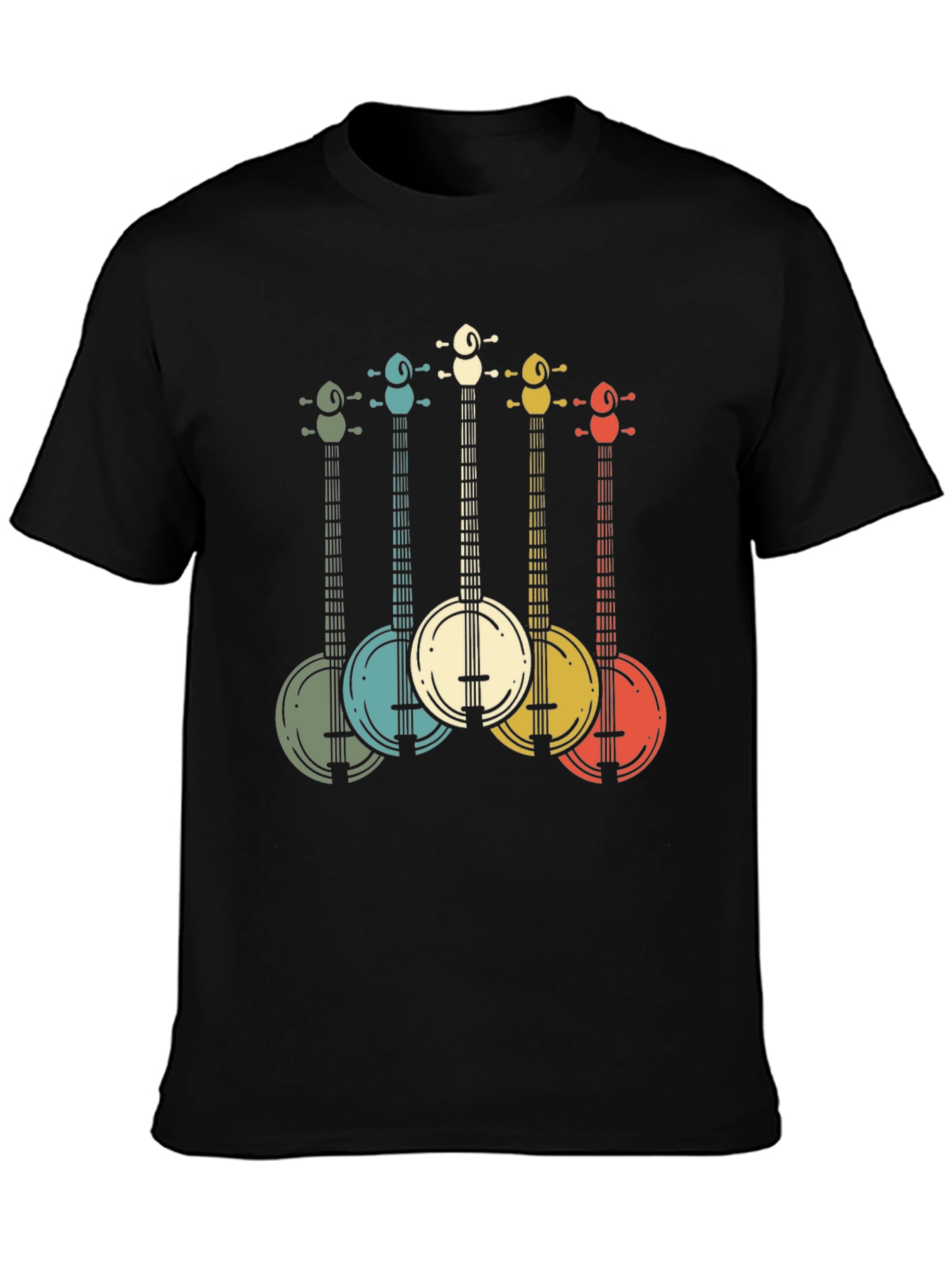 Retro Banjo Music T-Shirt