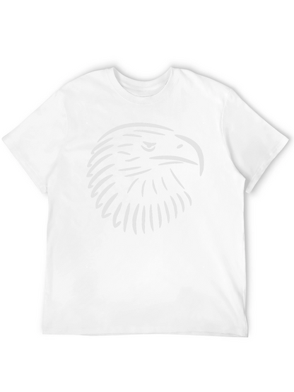 Black Eagle Head Graphic T-Shirt