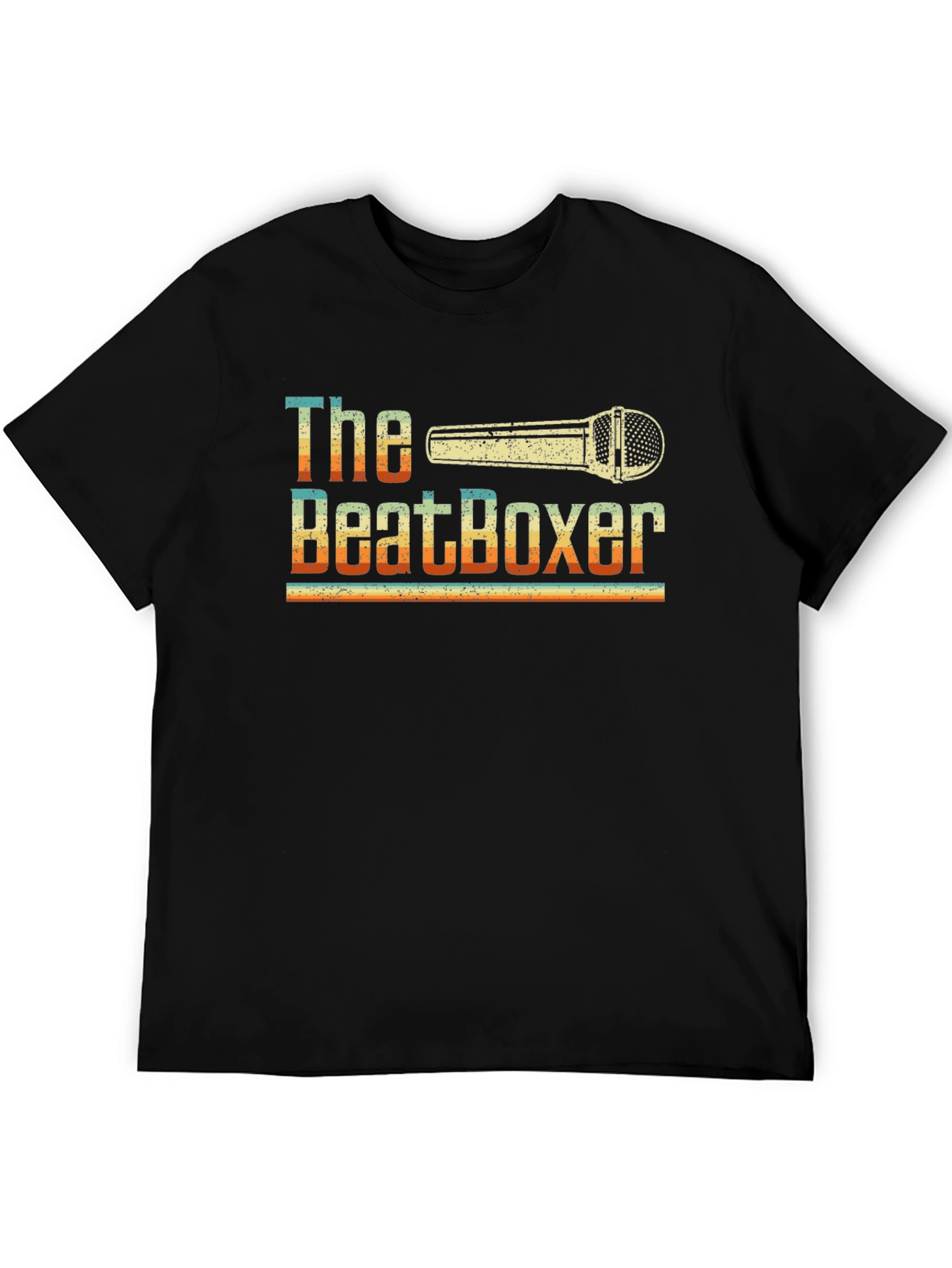 The Beatboxer Retro Style Graphic T-Shirt