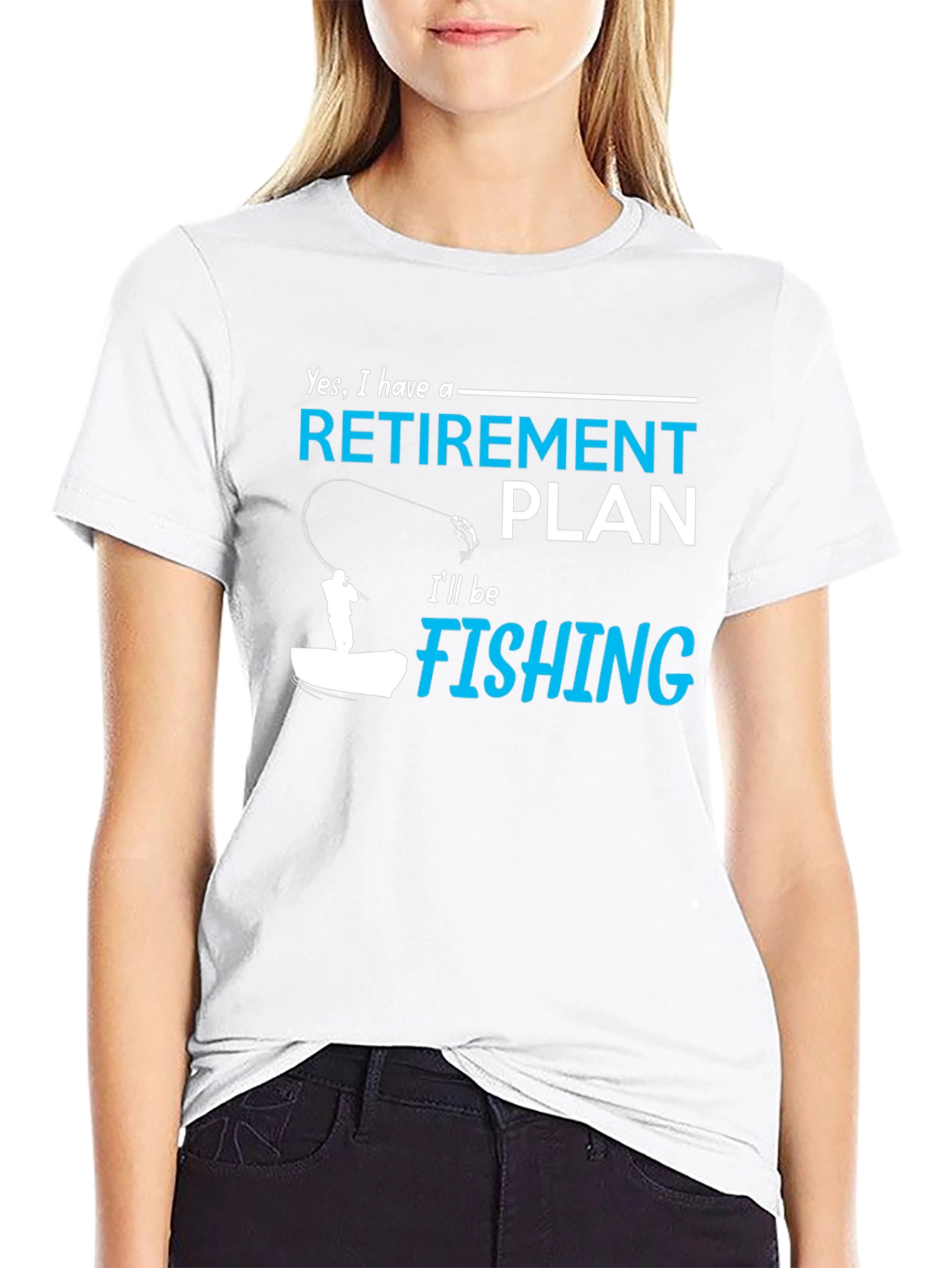 Retirement Plan Fishing T-Shirt