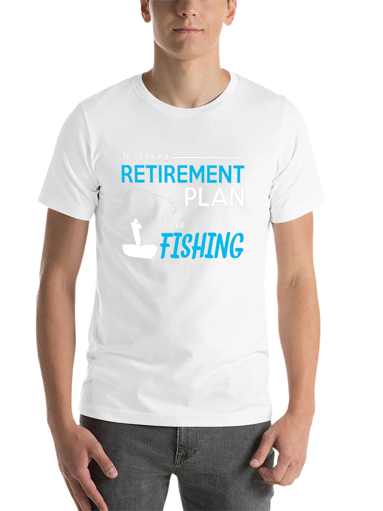 Retirement Plan Fishing T-Shirt