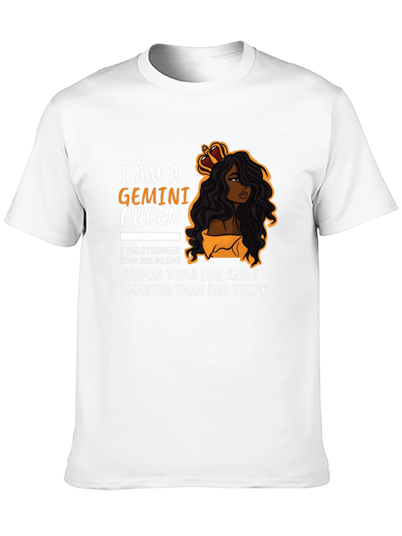 Gemini Queen Graphic Tee - Zodiac Birthday Gift