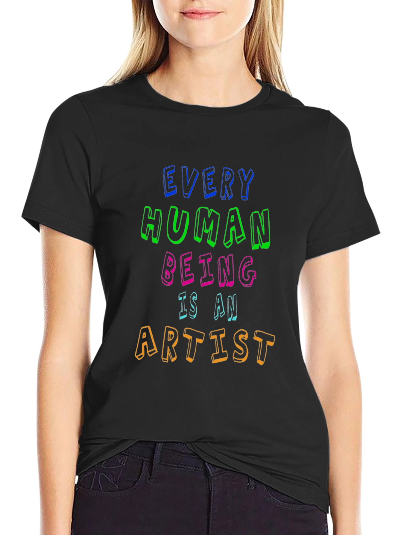 Every Human Being Is An Artist Tee