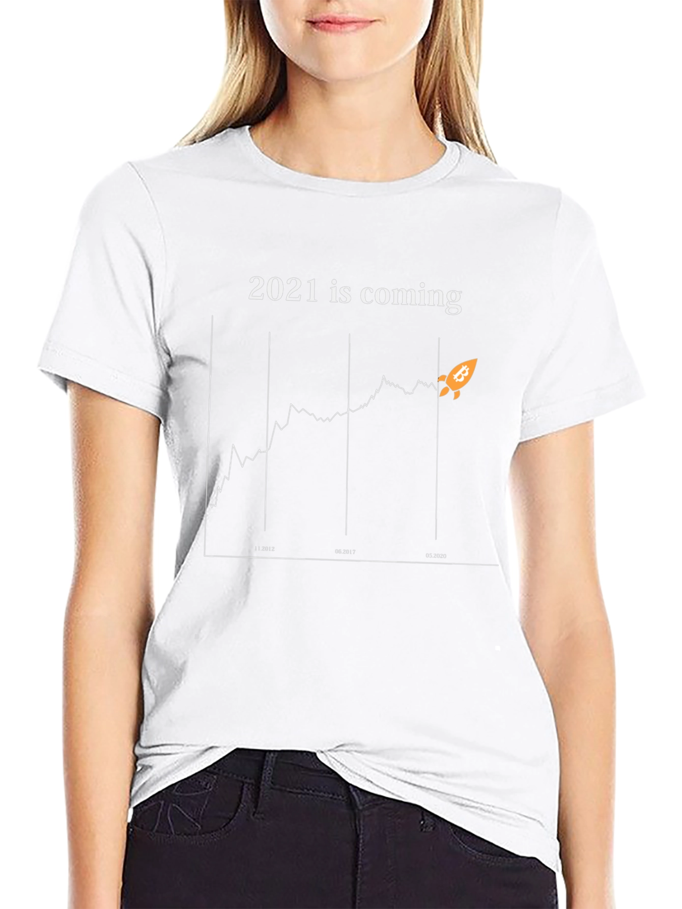 Bitcoin 2021 is Coming Graphic Tee