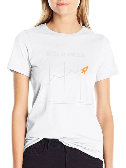 Bitcoin 2021 is Coming Graphic Tee