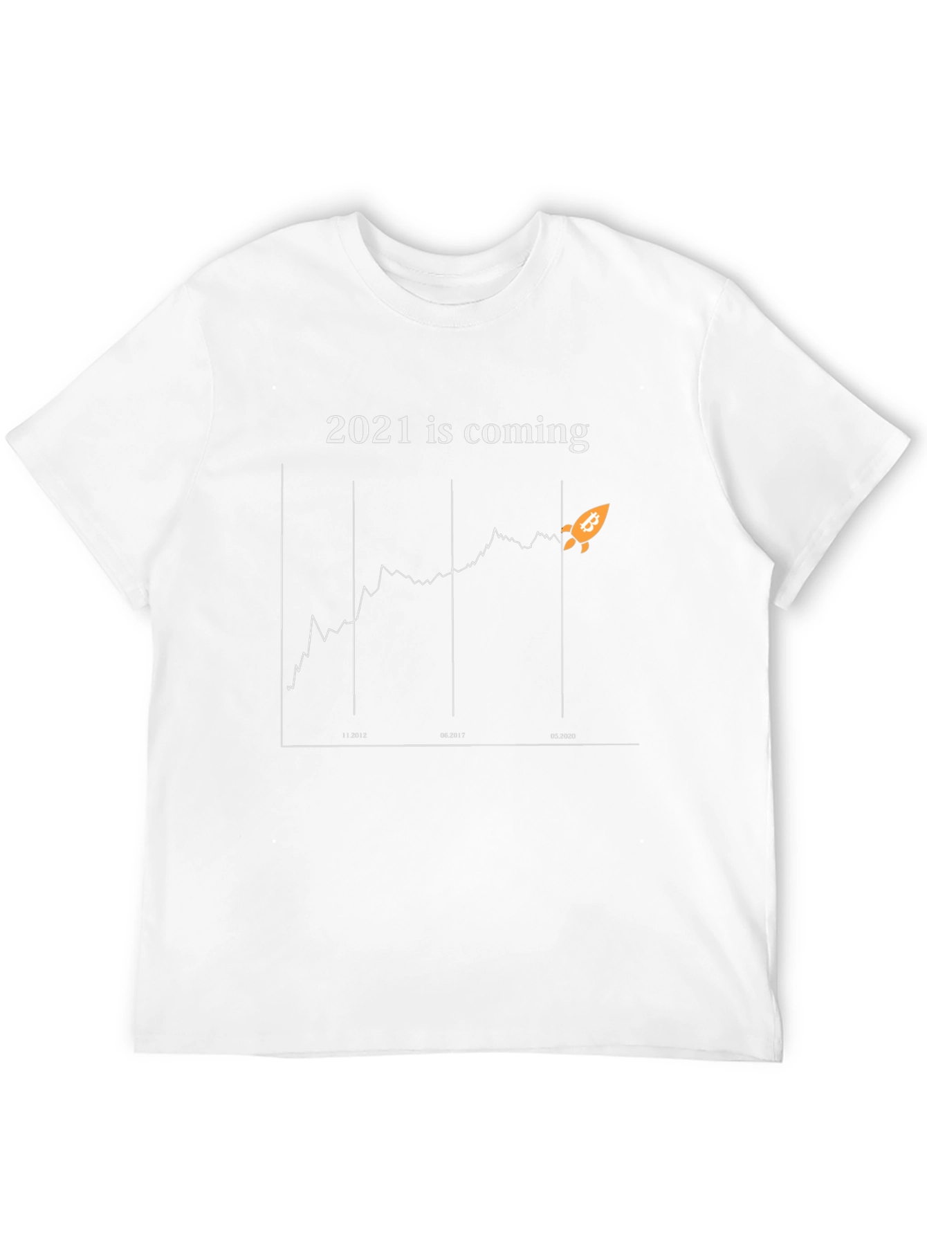 Bitcoin 2021 is Coming Graphic Tee