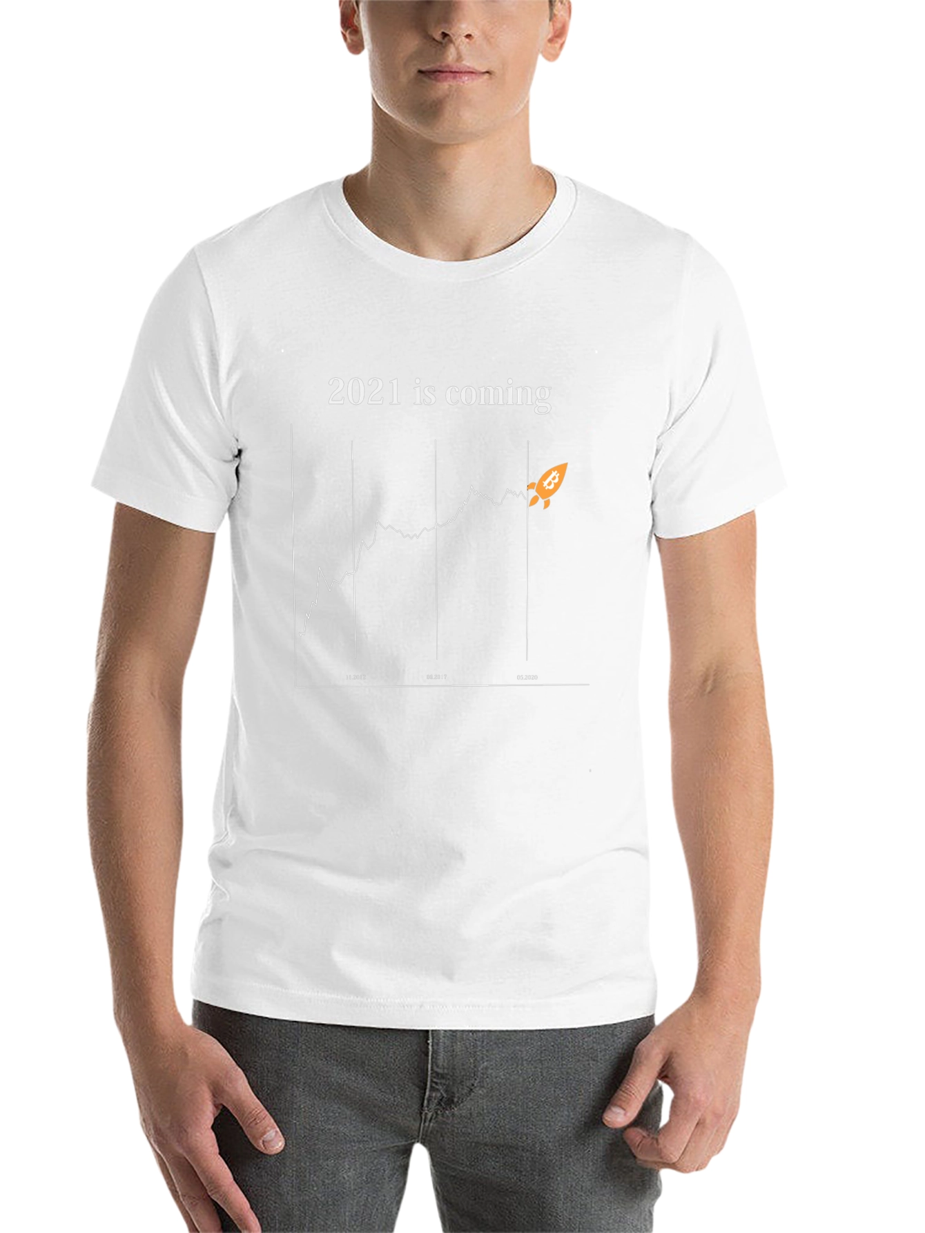 Bitcoin 2021 is Coming Graphic Tee