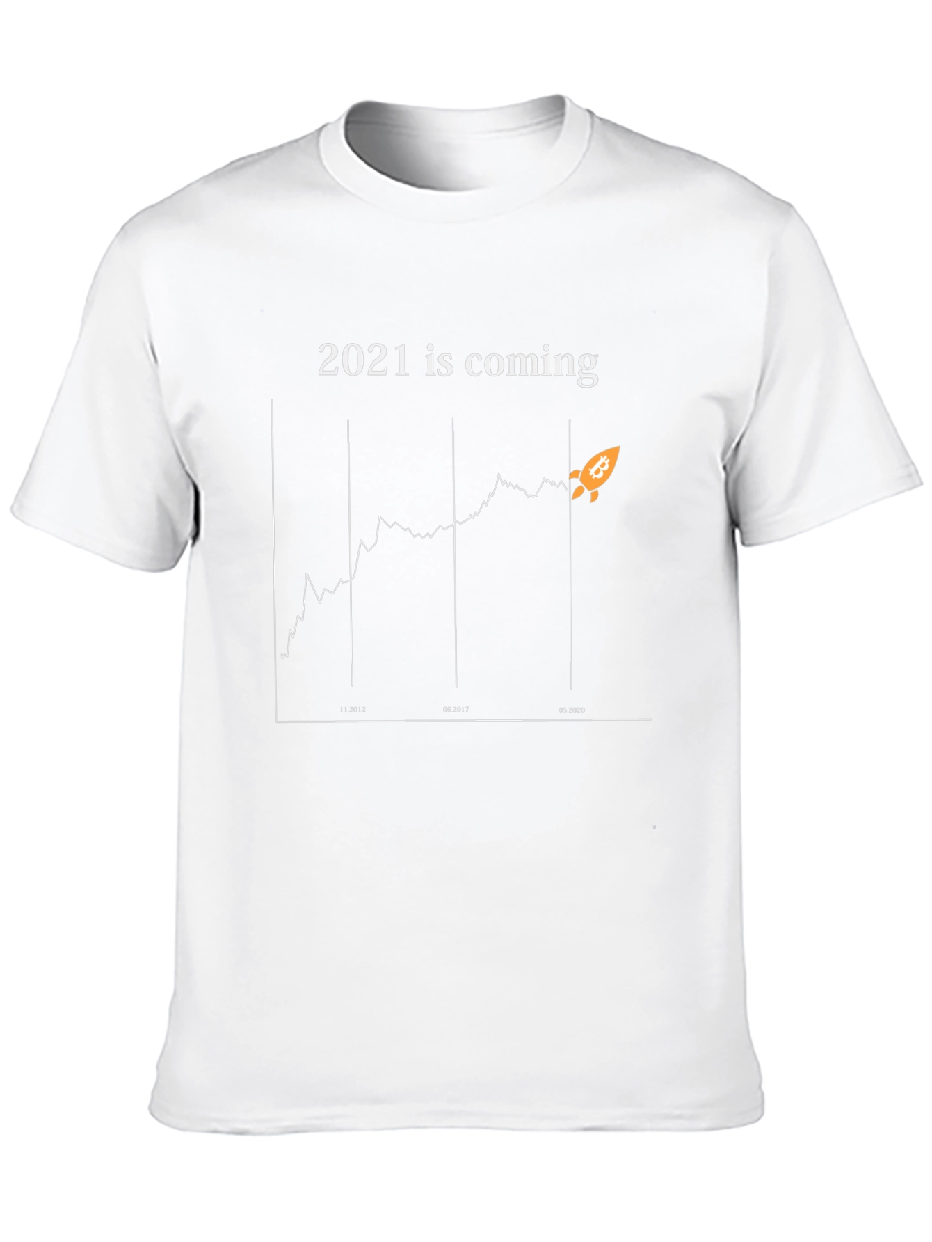 Bitcoin 2021 is Coming Graphic Tee