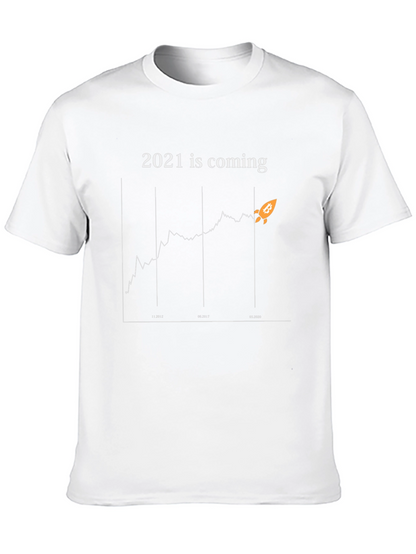 Bitcoin 2021 is Coming Graphic Tee