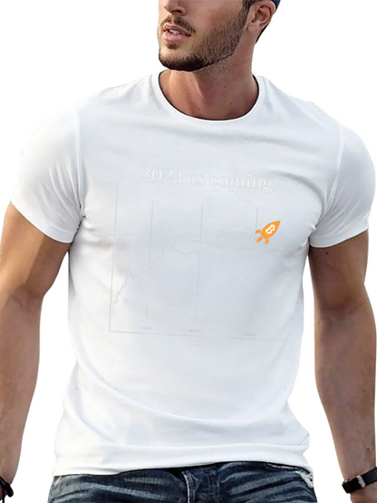 Bitcoin 2021 is Coming Graphic Tee