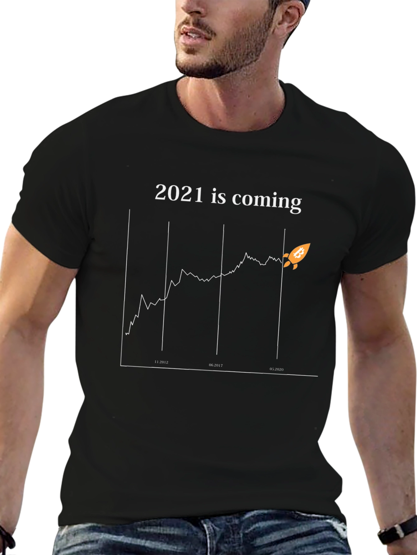 Bitcoin 2021 is Coming Graphic Tee