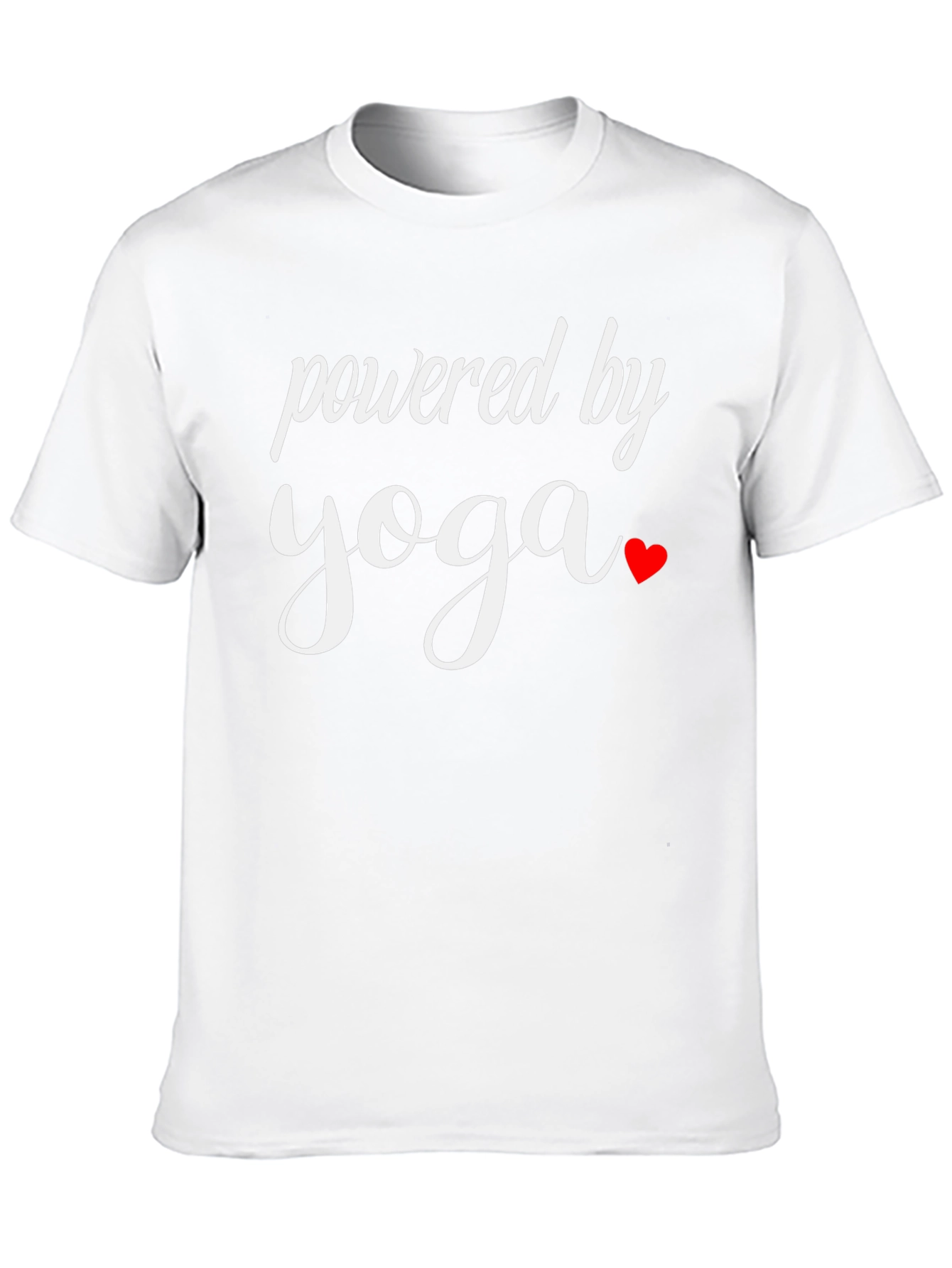 Powered by Yoga T-Shirt -  Comfortable Fit