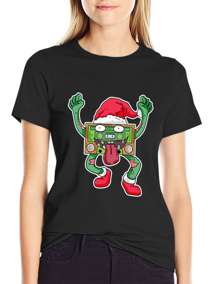 Holiday Cassette Zombie Graphic Tee