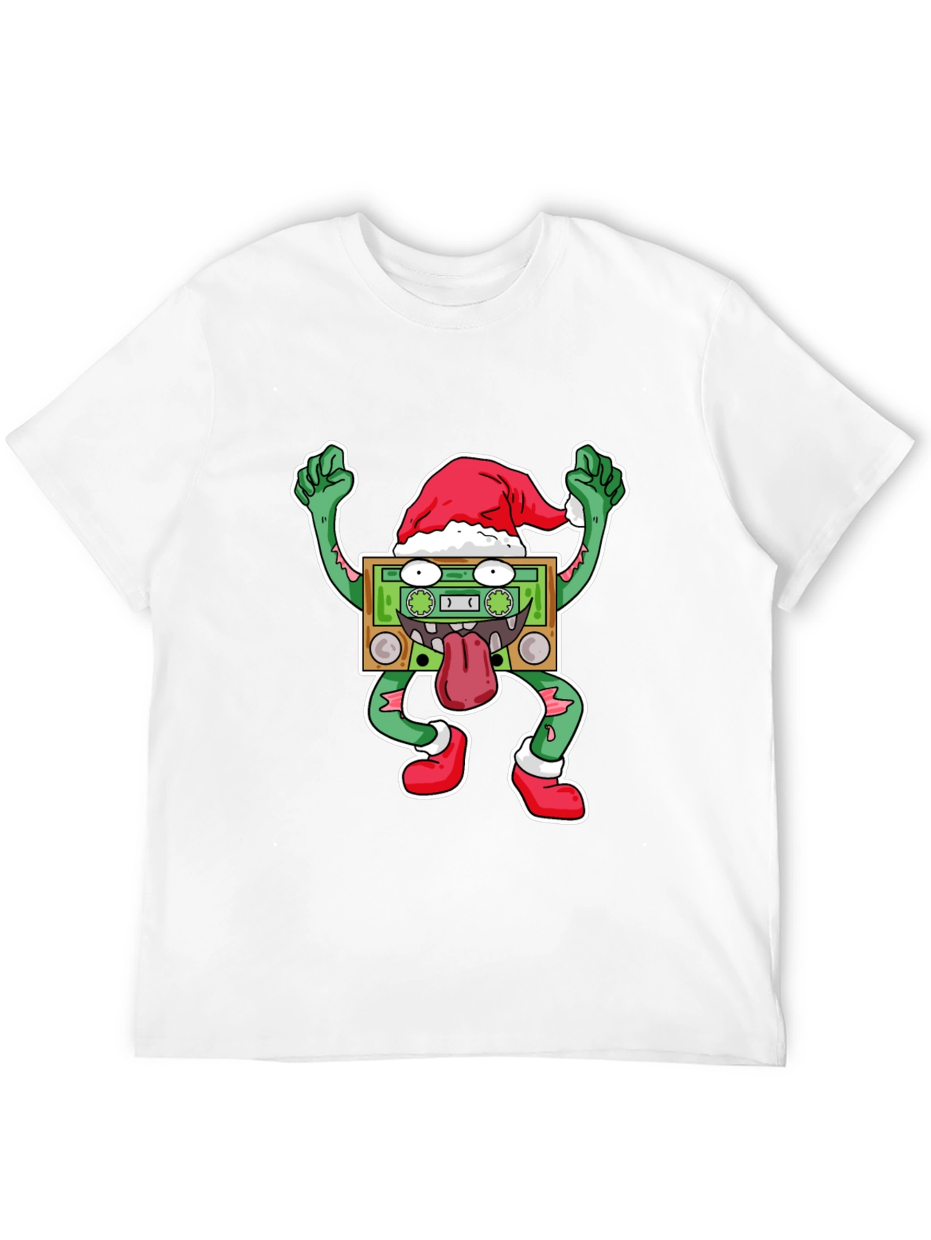 Holiday Cassette Zombie Graphic Tee