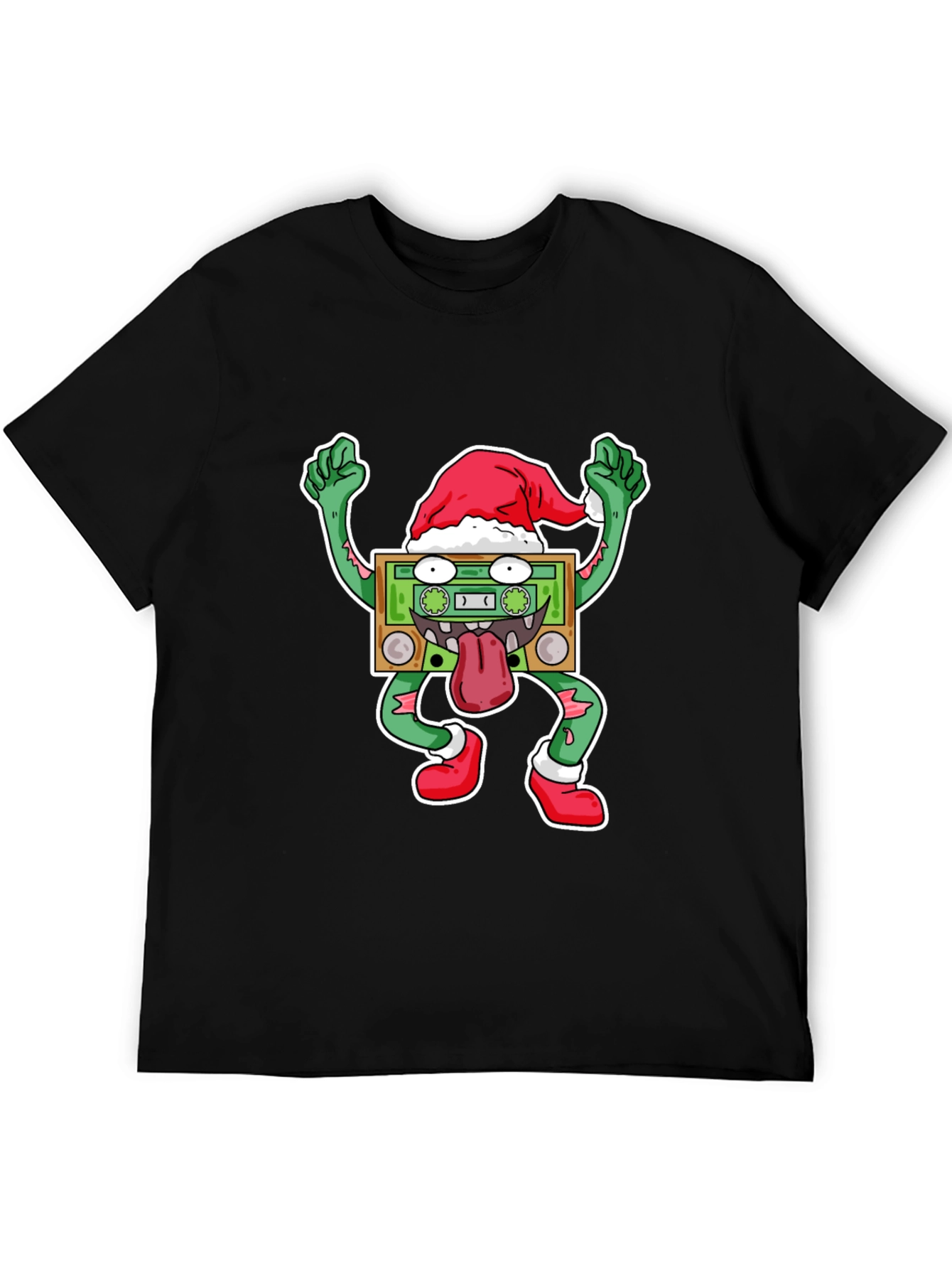 Holiday Cassette Zombie Graphic Tee