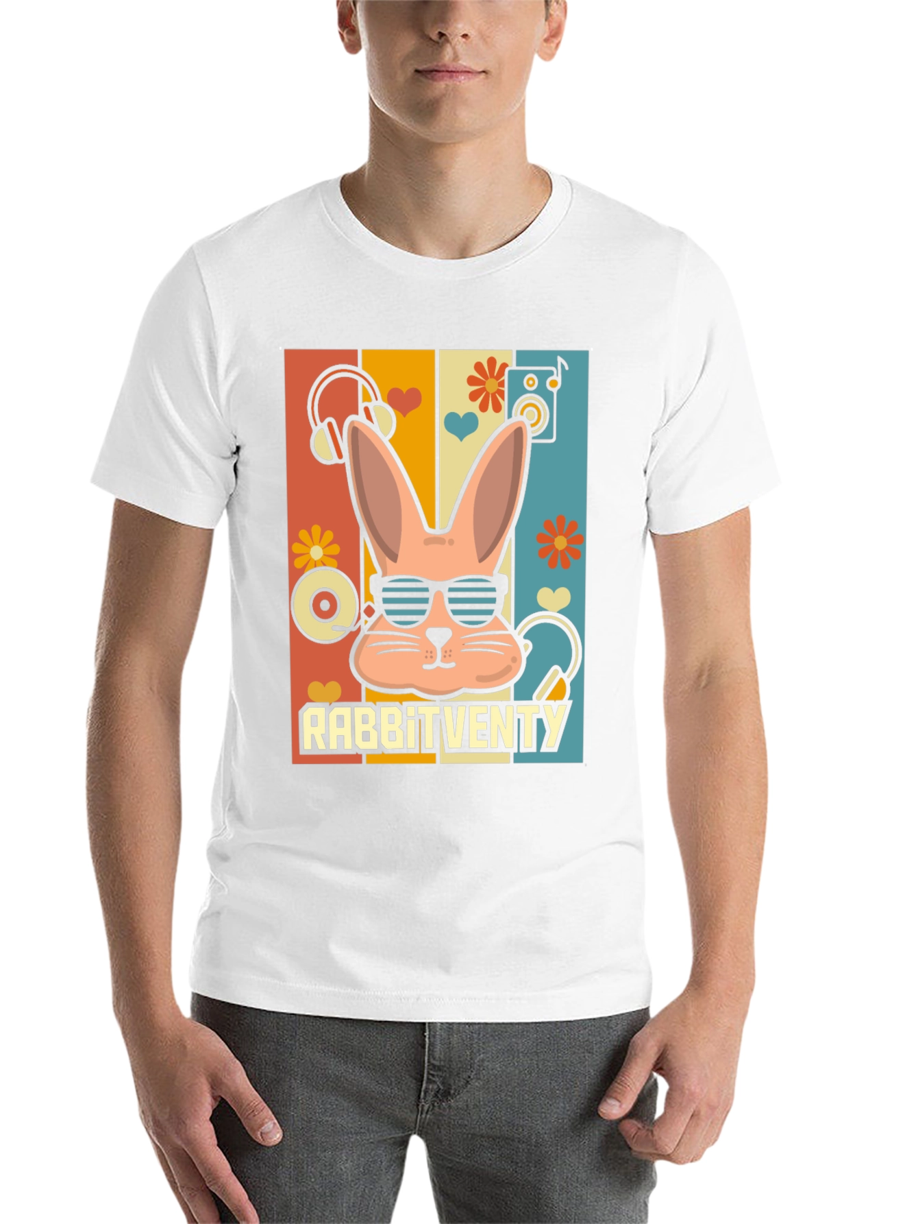 Rabbitventy Retro T-Shirt