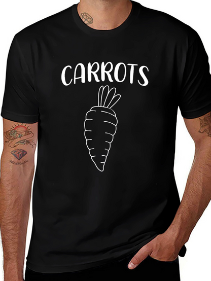 Carrots Graphic Tee - Vegetable Lover T-Shirt