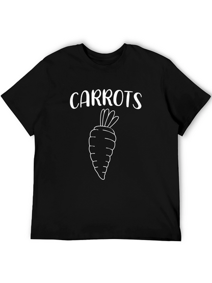 Carrots Graphic Tee - Vegetable Lover T-Shirt